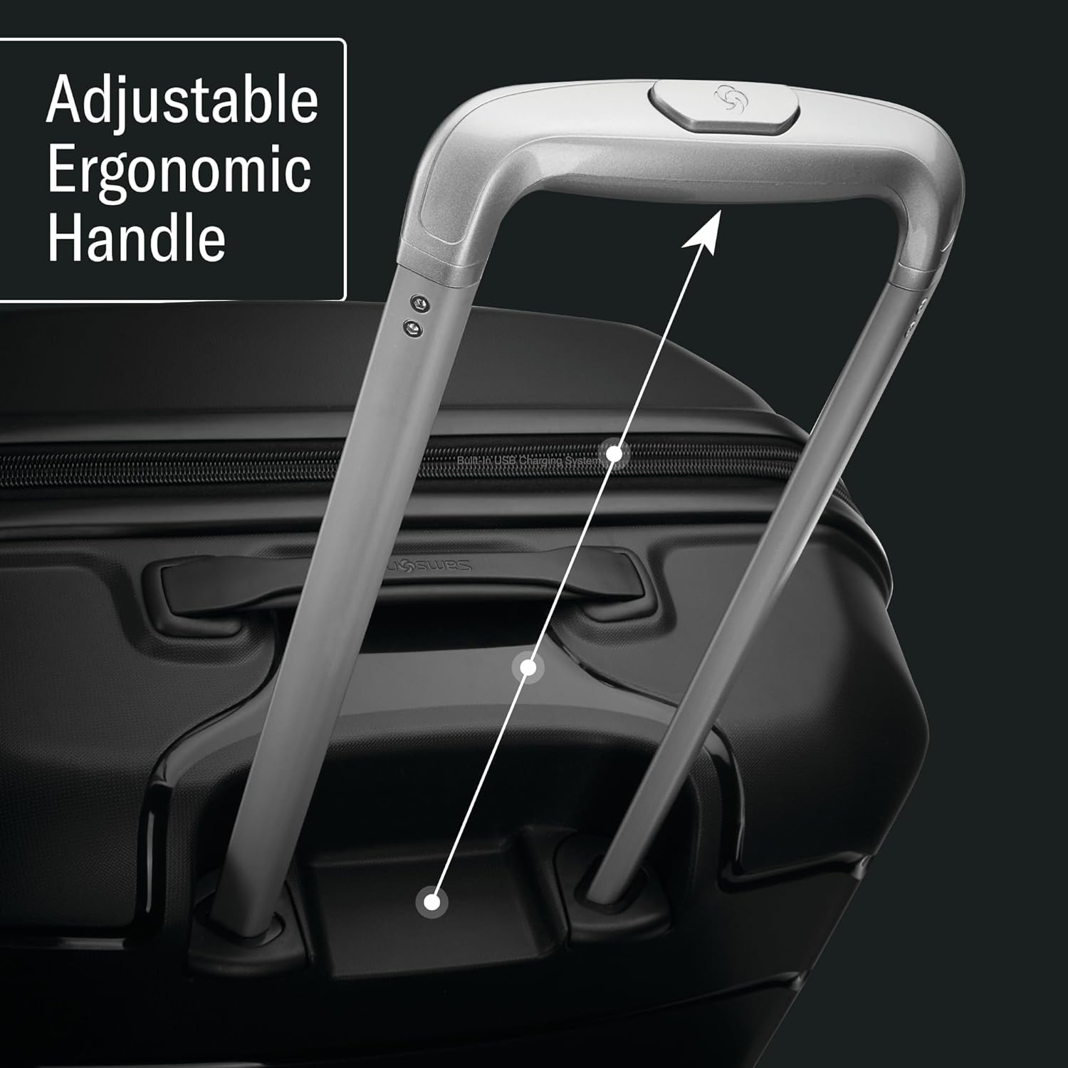 Hardside Expandable with Double Spinner Wheels, Carry-On 21-Inch, White