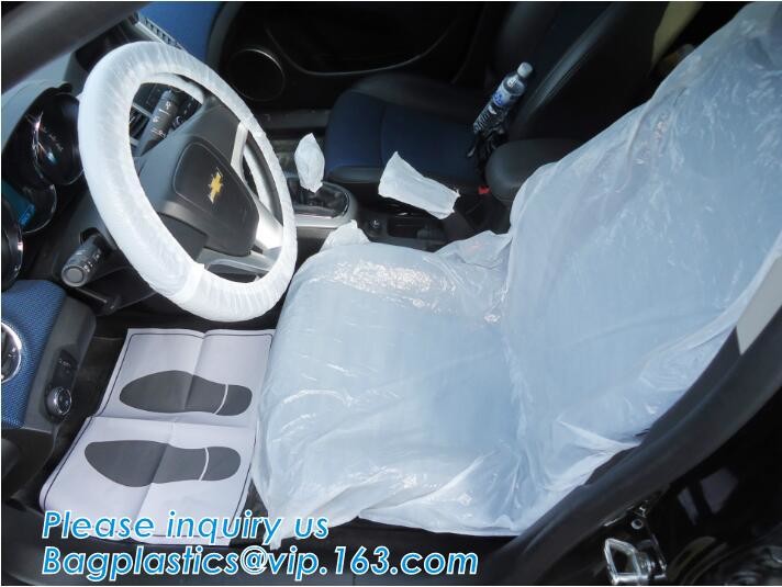disposable gear shift cover disposable hand brake cover disposable foot mat Paper similar plastic film film cutter Drag