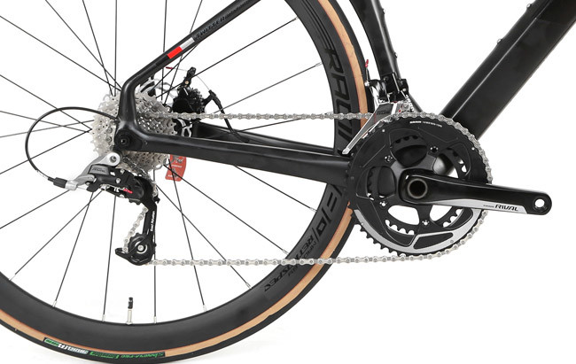 TWITTER factory carbon fiber road bike CYCLONE disc brake 700C