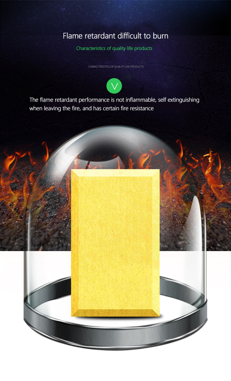 Acoustic Foam Diffuser Panels Highly Effective Sound Absorption For Home Wall Decor