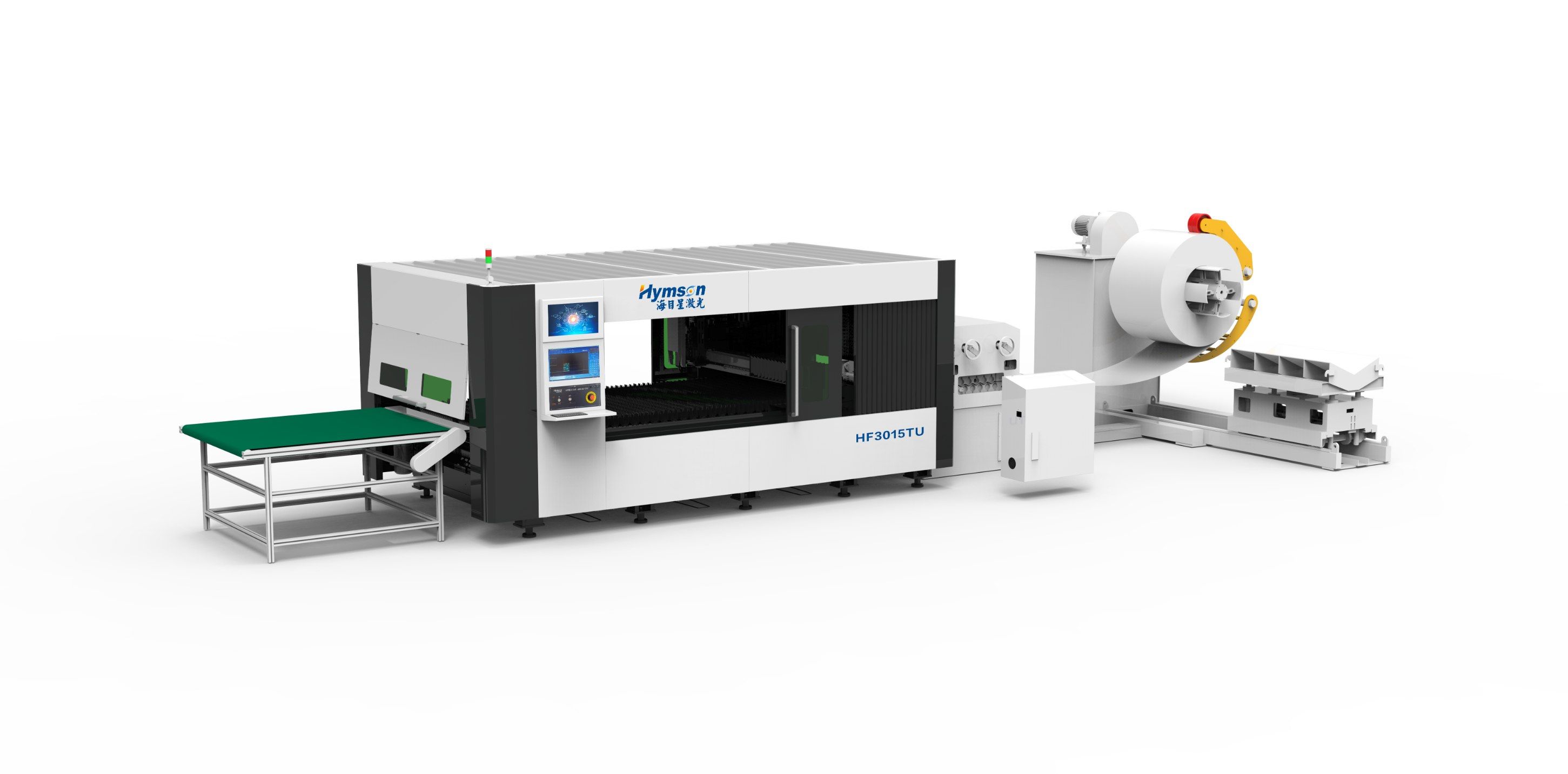 Uncoiling Feeding Laser Cutting Machine