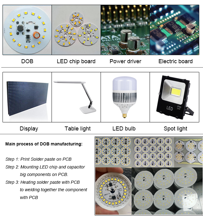 90000CPH Automatic Pick And Place Machine 6KW LED Bulb Making Machine For DOB 1
