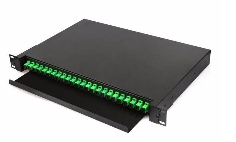 Rack Mount 12 Core SC FC LC ODF Optical Distribution Frame