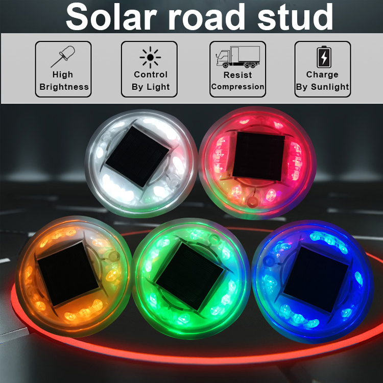 Traffic Safety Road Stud Customized Aluminum Pavement Marker with Reflective Tape