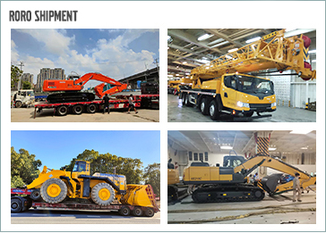Excavator RO-RO delivery