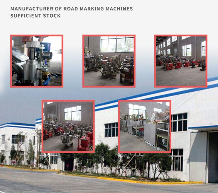 Hand Push Thermoplastic 150kg Liquefied Gas Road Line Painting Machine