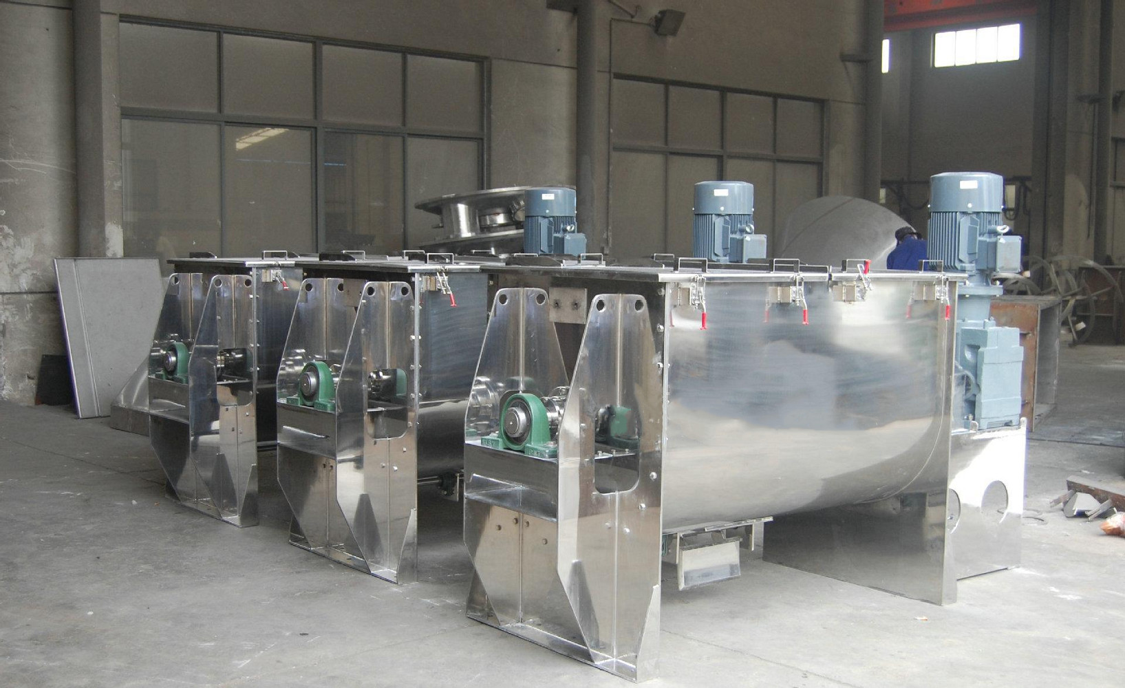 Double Cone Planetary Food Ribbon Blender Machine Ss316L 300kg Capacity