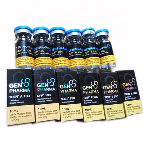 Glossy Lamination Hologram 10ml Vial Boxes 6x2.5x2.5cm