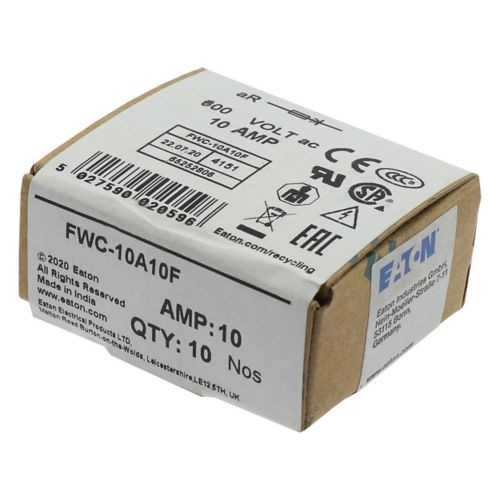 Excellent Cycling Capability And Performance Cramic Fuse Eaton Bussmann 10 X 38 Mm Ferrule Fuse FWC-10A10F