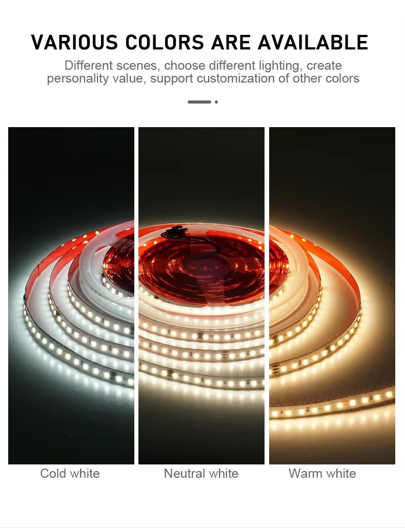 Ed 2835 Smd 120leds Running Lamp Bar Smart Led Strip Light Tape DC24V 10m Turn Off Backflow Strip Light