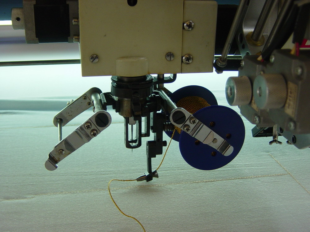 Cording / Tapping Mixed Computerized Embroidery Machines For Bedding