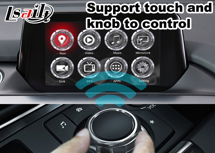 Android Car Interface for Mazda 6 , Multimedia Video GPS Navigation Box for MZD System 2014-2020 Model
