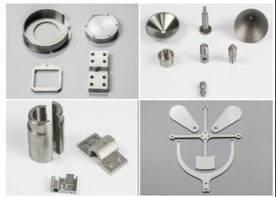 High Temperature 2610C 99.95% Molybdenum Machined Parts Molybdenum Nuts