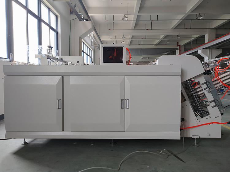 Bento Hamburger Box Making Machine Automatic PE Coated Carton Box Maker Machine