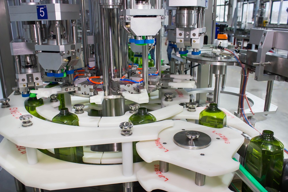 Module Structure Touch Screen Plastic Bottle Capping Machine