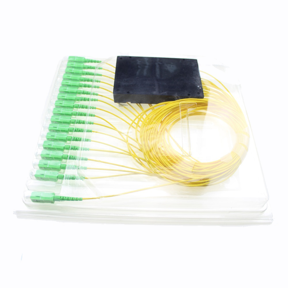 Ftth Outdoor 1x16 Fiber Optic Cassette Plc Splitter Distribution Box