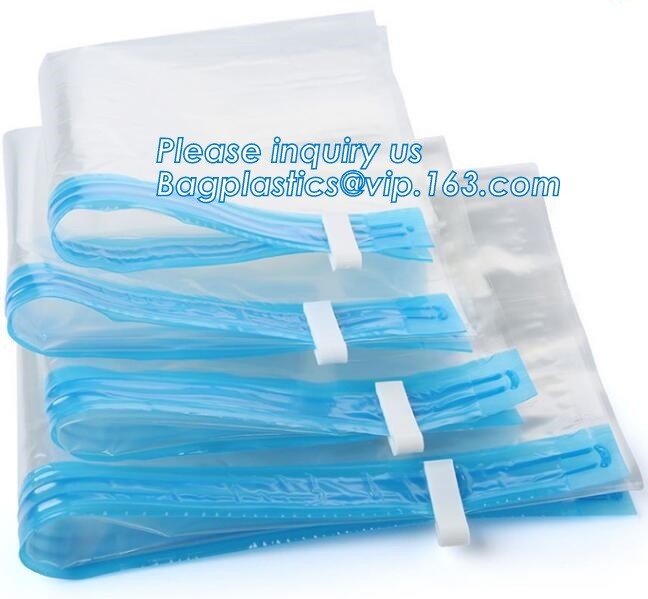 Compression Bag Space Saving, compressible vacumm seal storage bag, vacuum traveling bag without valve, bagease, bagplas