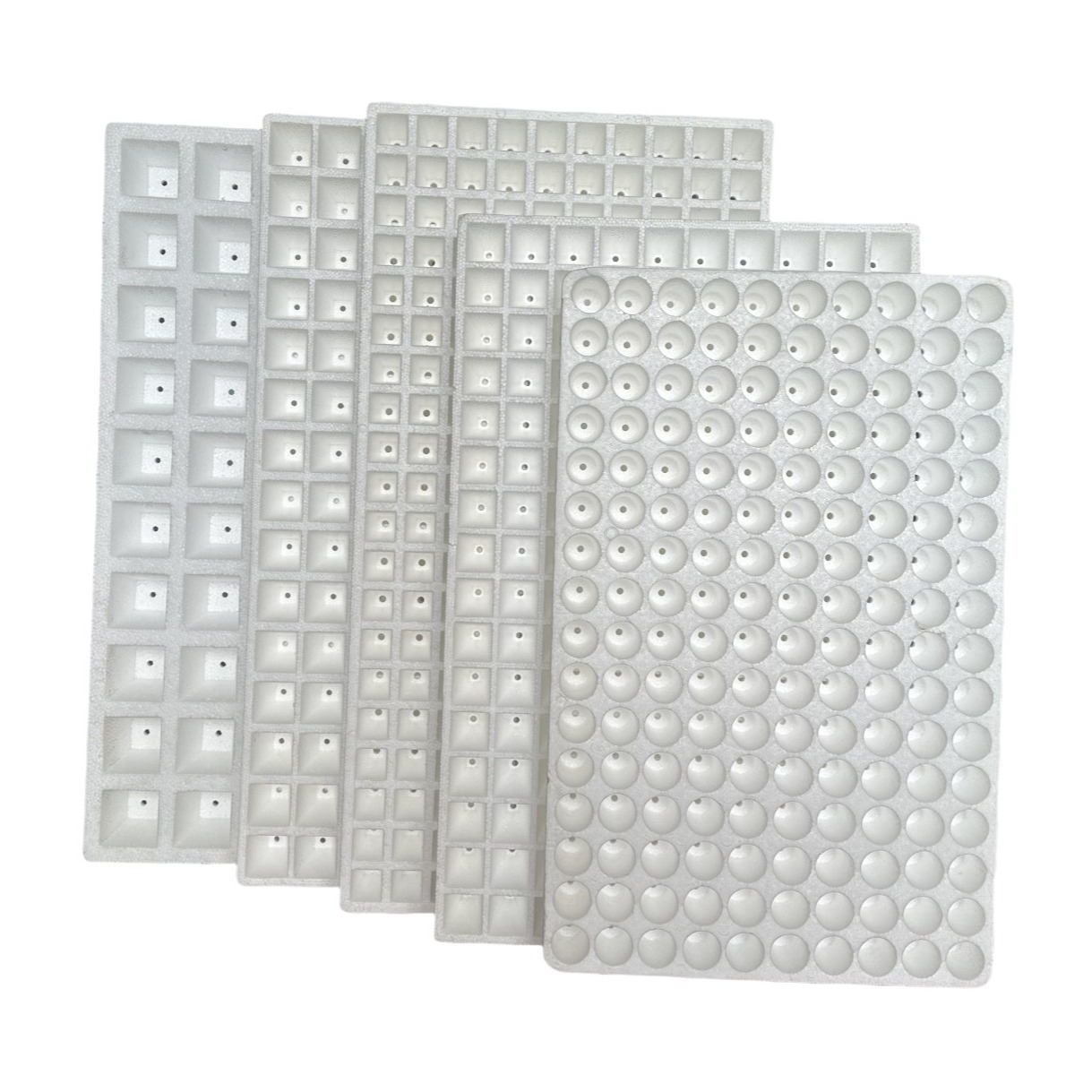 Foam Seedling Tray 50 Holes , 120 Holes , 160 Holes , 200 Holes EPS Material Customization