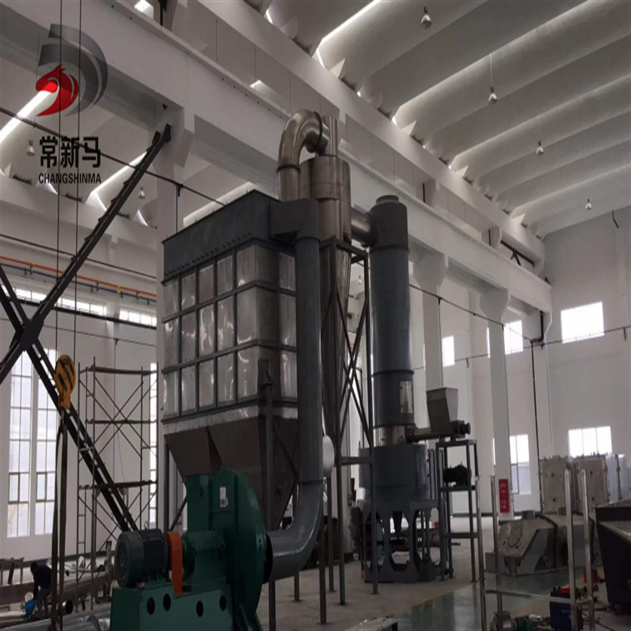 100KG/H Rotary Spin Flash Dryer Evaporation Rotary Flash Dryer