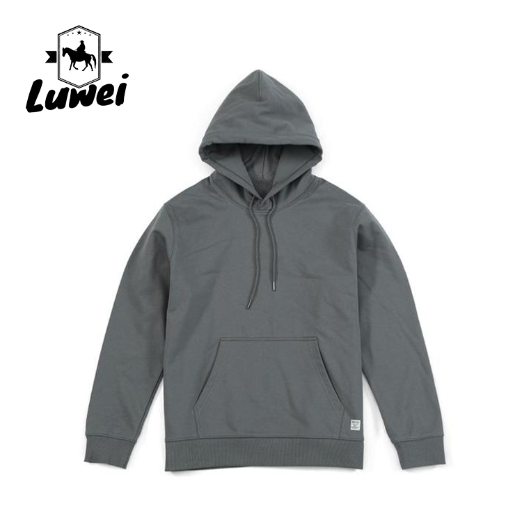 Texture Pullovers 360g Fabric Solid Custom Bluza Hooded Men Thick Basic Sweatshirts Quality Jogger Hoodies