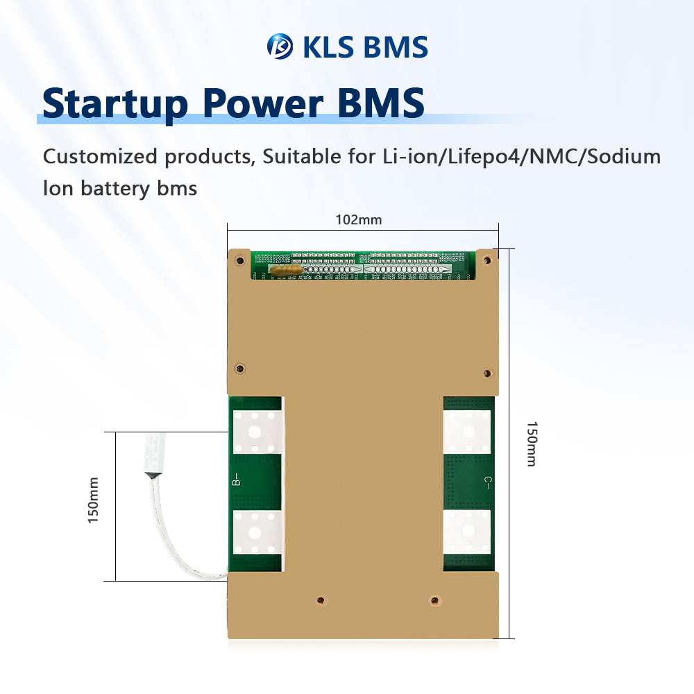 7s-16s Energy Storage BMS With 1200A Peak Current For Electric Motor RV / Forklift