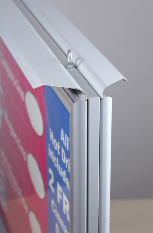 Hanging Slim Illuminate A4 12V DC 30mm Snap Frame LED Light Box