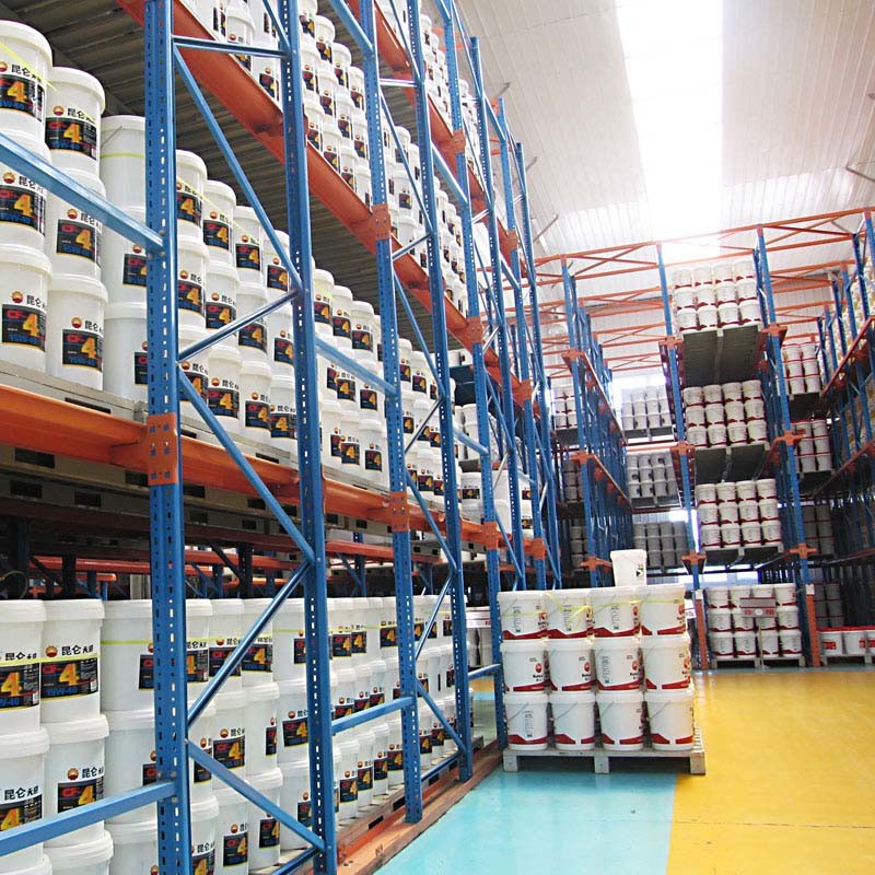 2-7 Levels Steel Drive In Racking Heavy Duty Pallet Racking System Customized