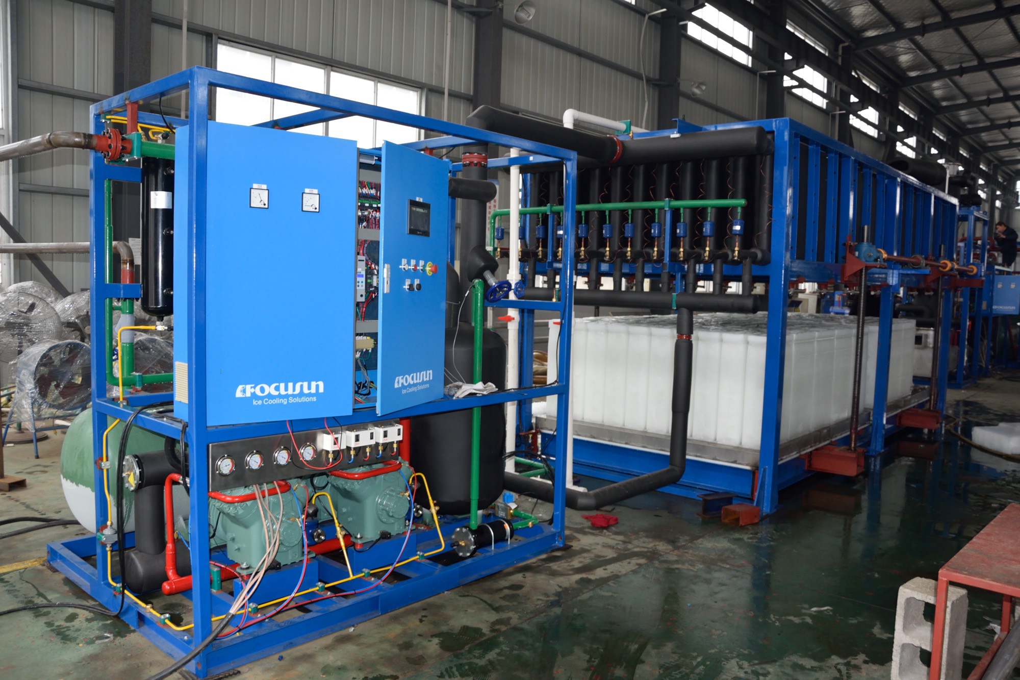Refrigeration Block Ice Machine Suitable For Various Applications And Industries