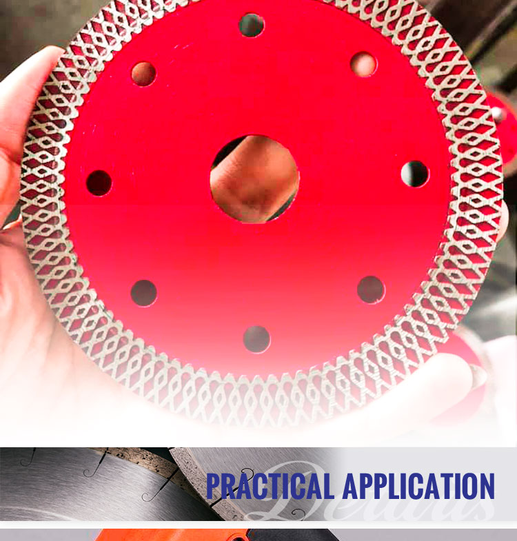 D230MM Protection Teeth Cutting Disc With Hot Press Technology