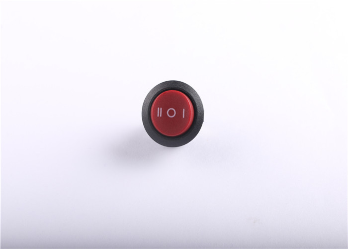 Small Appliance Round Mini Rocker Switch On Off On With 10,000 Cycles Life