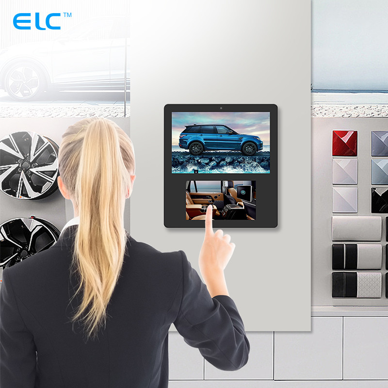 13.3 / 8in Wall Mounted Digital Signage Capacitive Rk3568 Dual Screen For Elevator