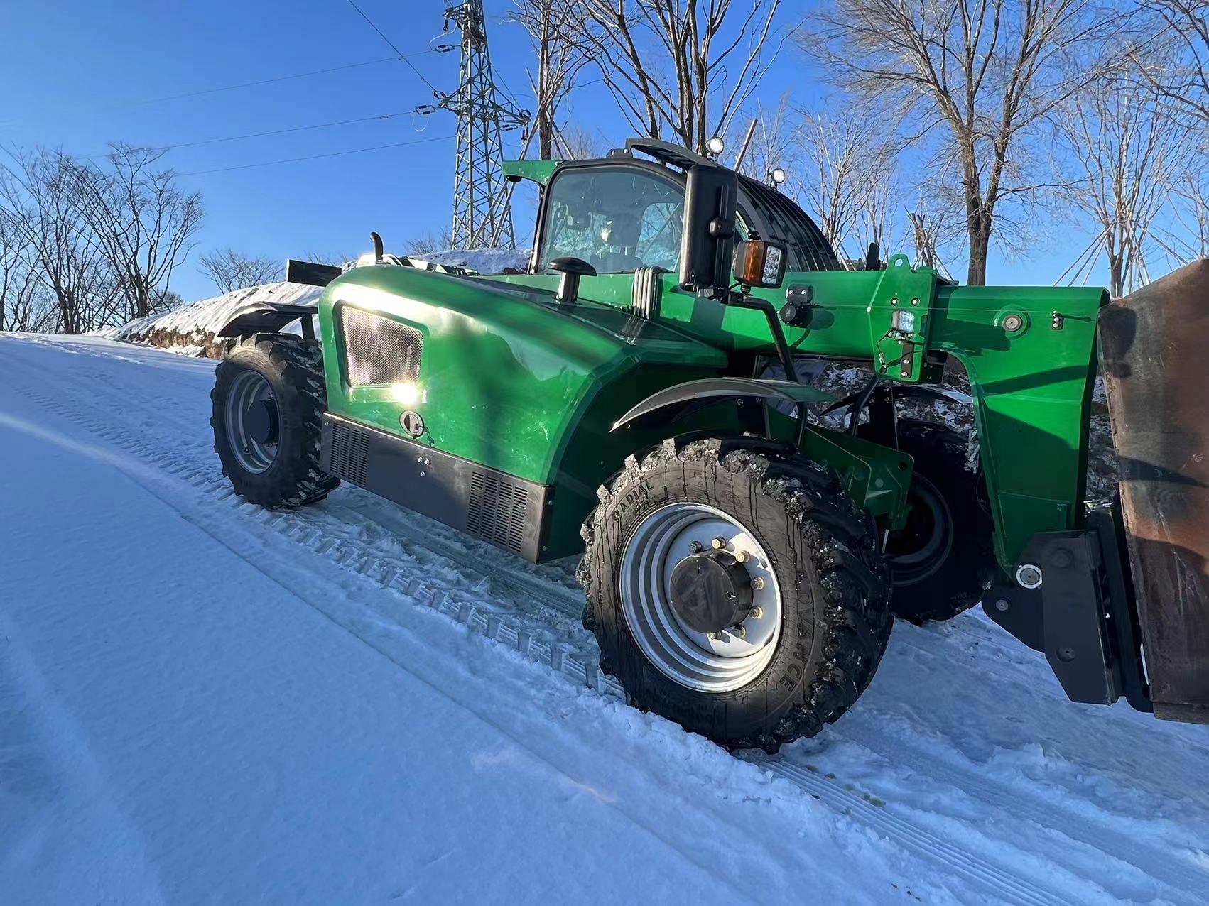 3-5 Ton Diesel Forklift with 7m Telescopic Handler and USA Cummins EPA T4F Engine