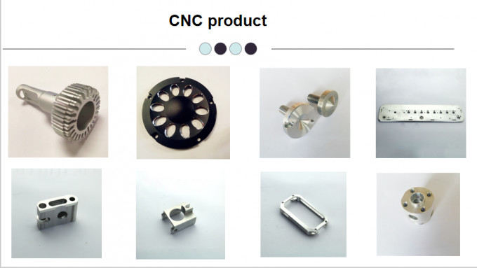 Harden CNC Machined Metal Parts Anodized CNC Metal Fabrication Customized