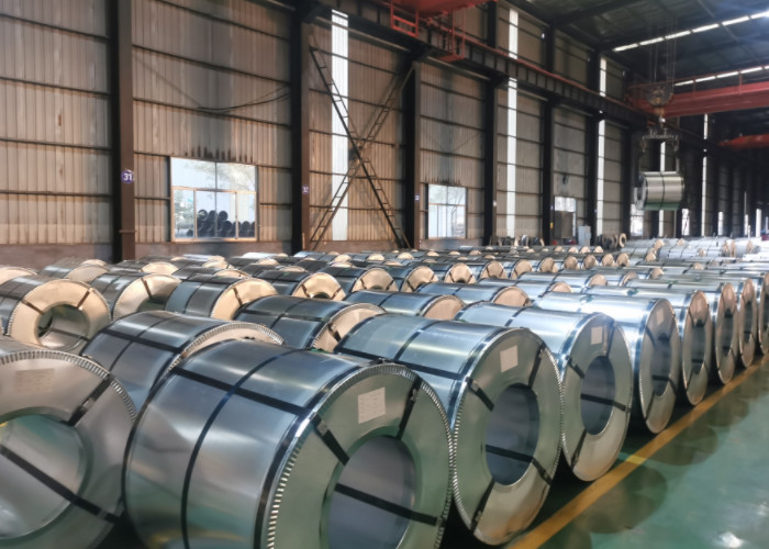DX51D Zinc Coated PPGI PPGL Coils Steel Sheet 600-1200 Galvanized Steel Coil