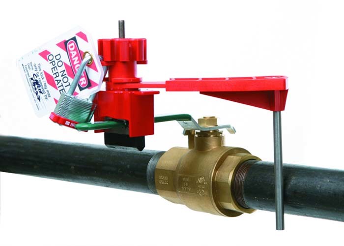 327g ABS Valve Lock Out For Household / Commercial / Industrial Single Arm