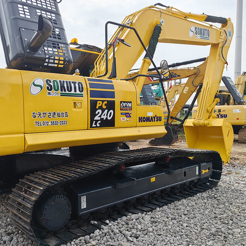 Second Hand Komatsu Pc240-8 Crawler Construction Excavator 24 Ton Original