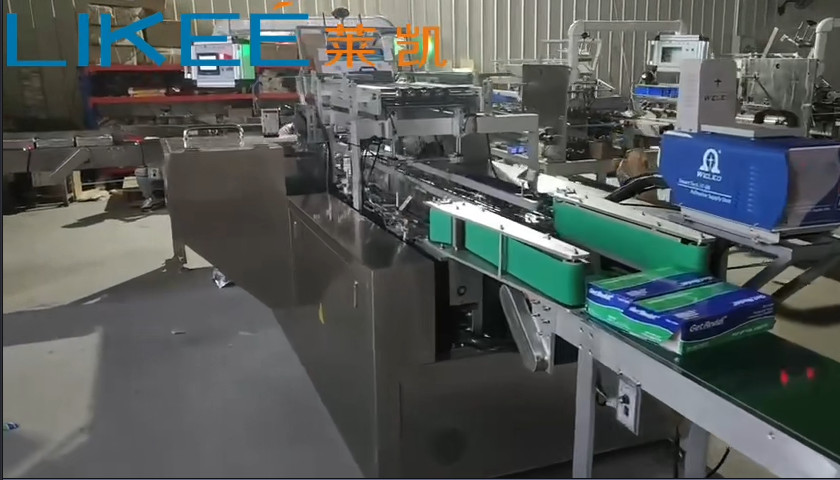 Automatic PLC Control Foil Paper Packing And Sealing Machine With Hot Melt Adhesive