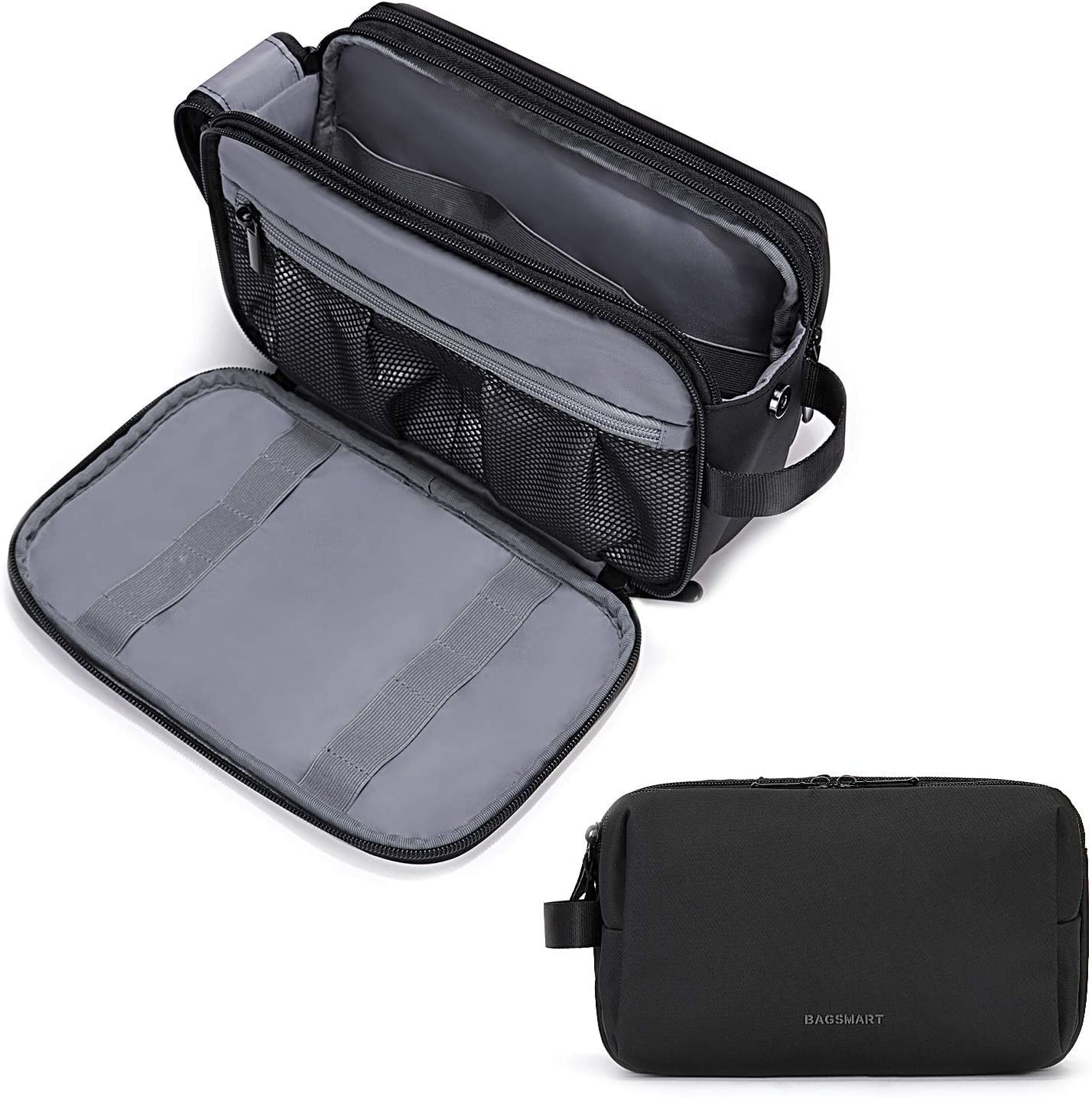 Travel Toiletry Organizer Dopp Kit Water-resistant Shaving Bag Shockproof protective &Storgae Toiletry Bag for Men
