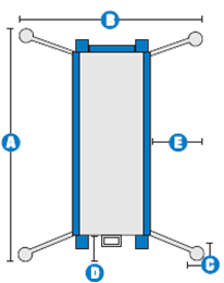 9m 200Kg Aluminum Dual Mast Aerial Work Platform , Truck - Mounted Type