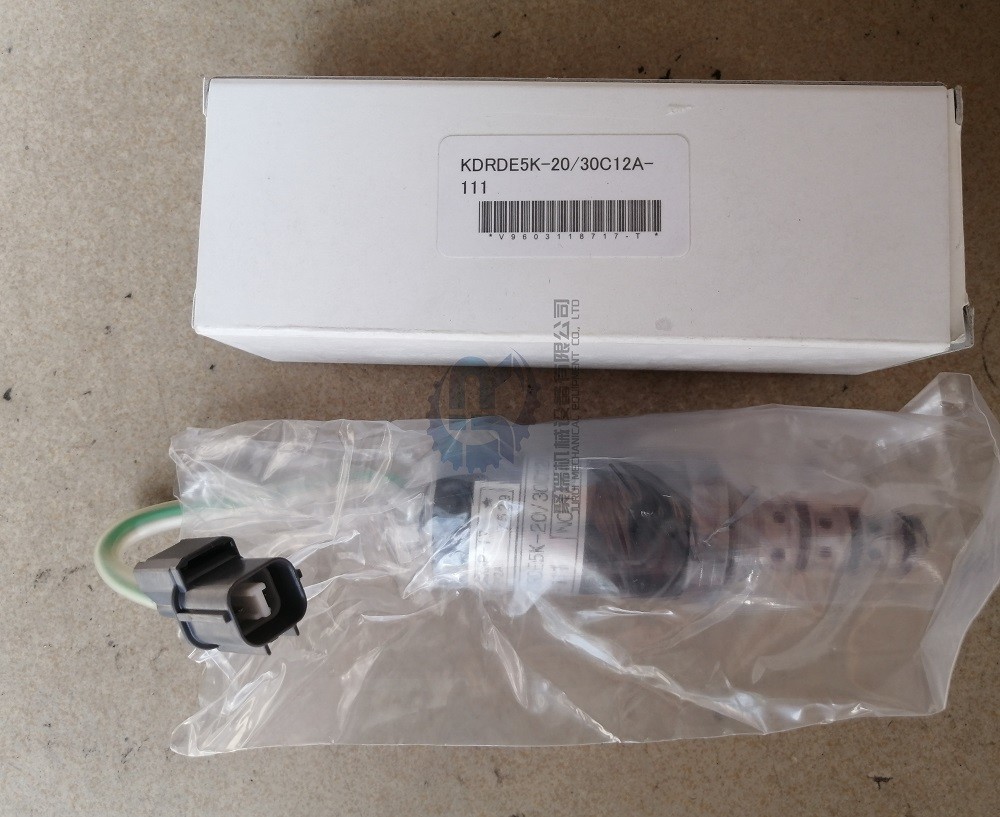 KDRDE5K-20 30C12A-111 Hydraulic Pump Solenoid Valve For SK200-5 SK230-5 SK330-5