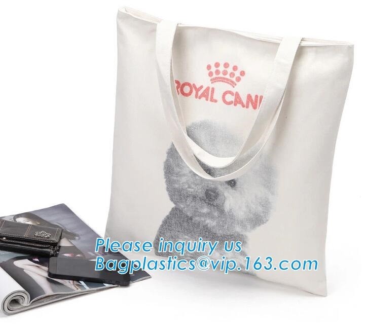 Professional Cosmetic Bag Canvas Zipper Pouch Wholesale, Private Label Makeup Bag, Canvas Bag with Zipper bagplastics