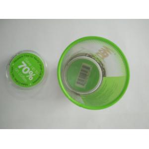 Plastic Folding Box for coffee, Cylinder,screen printing