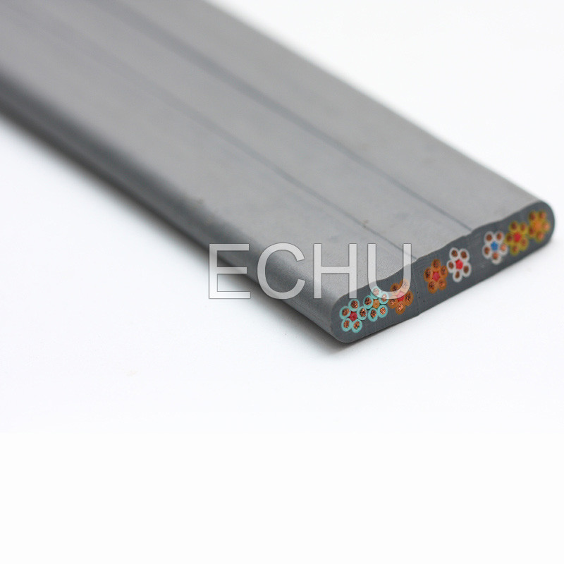 Low Voltage Flat Elevator Travel Cable TVVB H05VVH6-F H07VVH6-F TVVBG