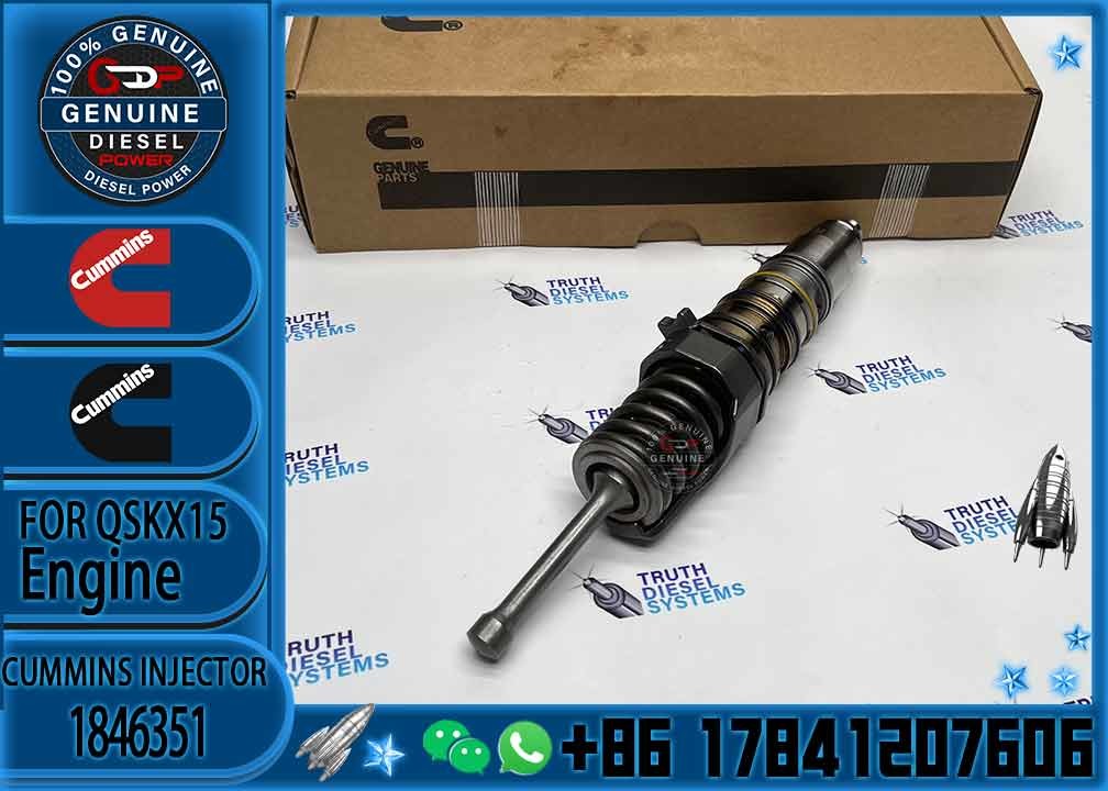 Diesel engine parts injector 1846351 1846350 1846348 for c-cummins Qsx15 engine