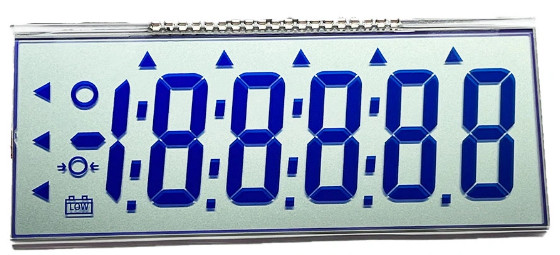 Positive Reflective Segment TN LCD Display Panel VDD 4.5V