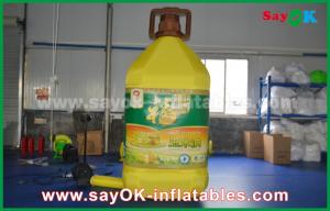 Buy cheap 3mH Inflatable Bottle Custom Inflatable Products For Corn Oil Commercial Advertising product