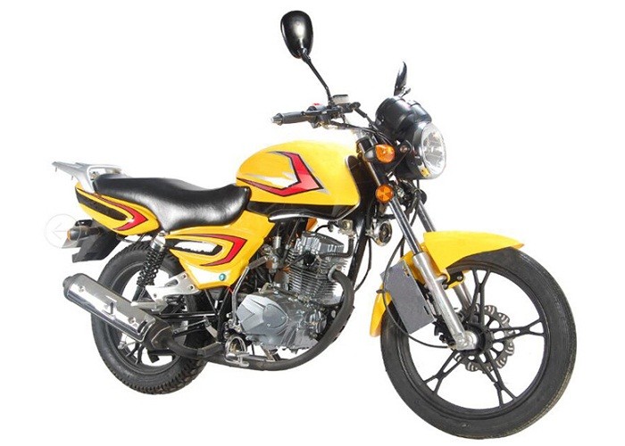 125cc 150cc 200cc Gas Powered Motorcycle , Full Gas Motorcycles 4 Stroke CG Engine