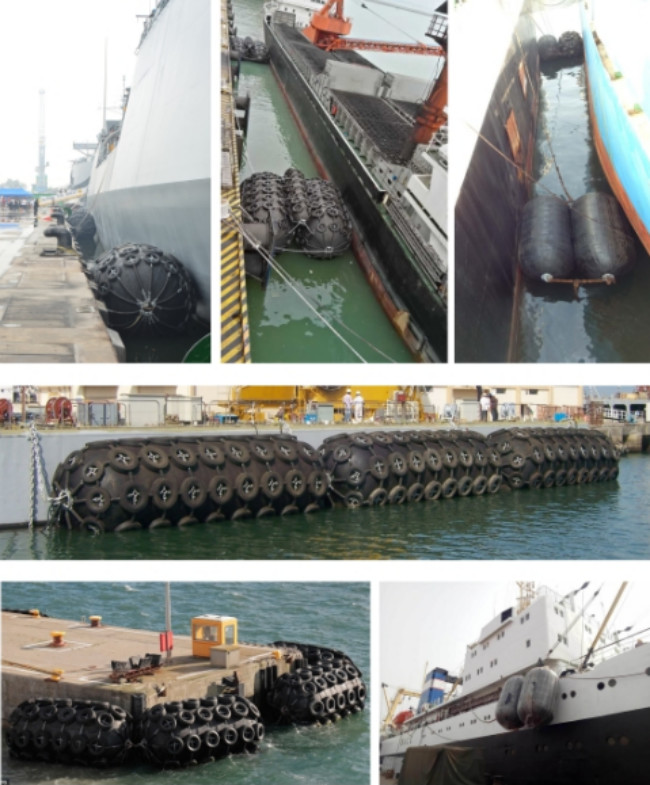 80kpa Initial Internal Pressure Sling Fender Customized Size OEM