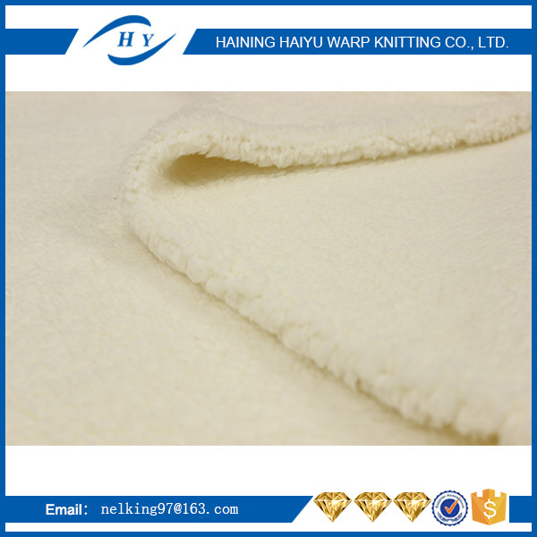 Factory supply sherpa coral fleece fabric 100% polyester knitting coral fabric for garment