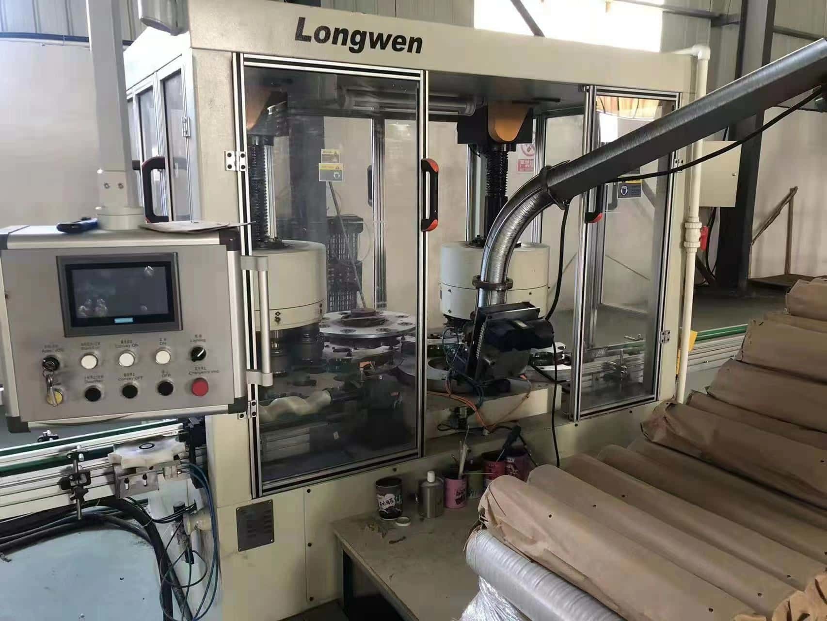 Good Condition 73mm Food Can Making Line Multifunctional Assembly Line